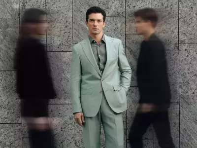 Model wearing Lanieri suit