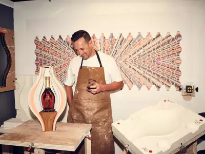 Peter Pincus in the studio