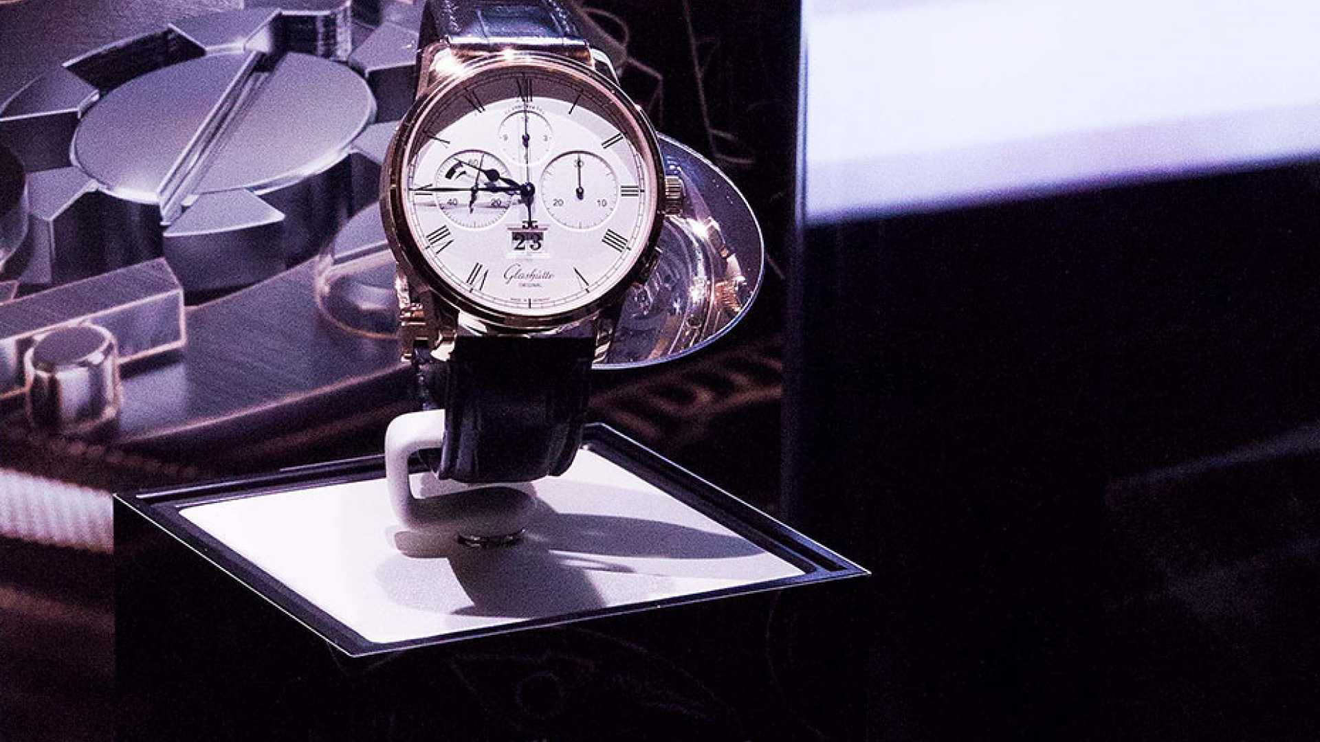 Exhibition German Watchmaking Art since 1845 by Glashütte Original