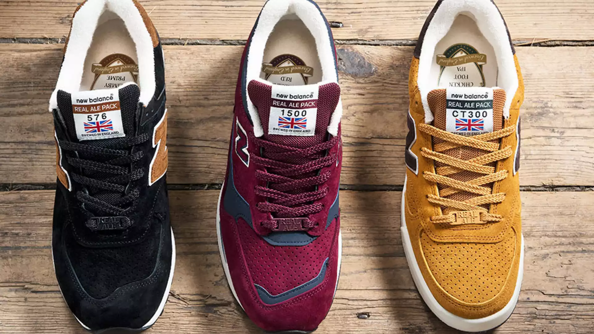 New Balance s Real Ale Pack trainers will get your thirst going Square Mile