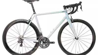 Death Spray X Saffron D12, £5,700.45  It's not all about carbon, as this steel-framed work of two-wheeled art from Caberwell-based Saffron proves.