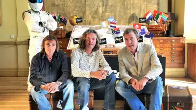 Richard Hammond, James May and Jeremy Clarkson