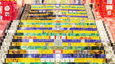 Escadaria Selar&oacute;n in Rio de Janeiro