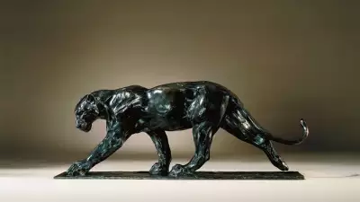 Bronze panther
