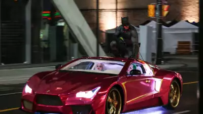The Joker's car in Suicide Squad