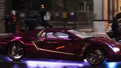 The Joker's car in Suicide Squad