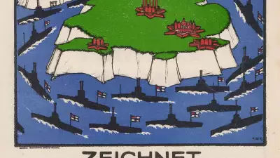 Kleukens (Friedrich Wilhelm), Zeichnet Kriegs-Anleihe für U-Boote gegen England, [Purchase War Bonds for Submarines against England]
