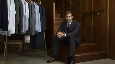 Patrick Grant on Savile Row's future, experimental designs and outdated silhouettes