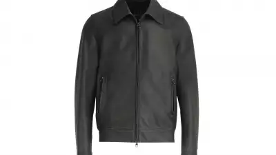 The Leather Jacket: dunhill Lambskin Racing Blouson