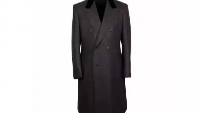 The Double-Breasted Jacket: Huntsman King Coat
