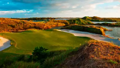 Streamsong Resort, Red Course, Bill Coore and Ben Crenshaw, Hole 6