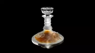 Macallan 64 Year in Lalique Cire Perdu Decantuer