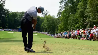 Tiger Woods list of injuries, back injury, Wyndham Championship 2015