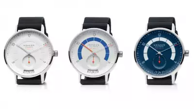 Nomos Glash&uuml;tte Autobahn watch Baselworld 2018
