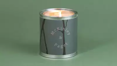 McKinley & Paget’s Cabin Candle
