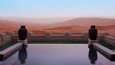 Anantara family pool villa, Qasr Al Sarab by Anantara in the Liwa Desert