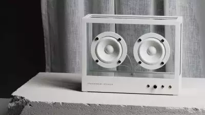 Transparent sound Small Transparent Speaker