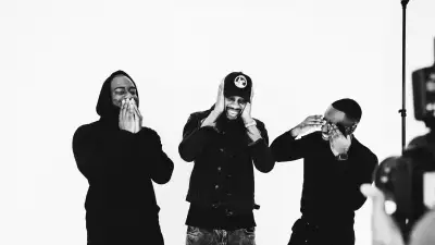 Keith Dube, Marv Abbey and Tazer Black