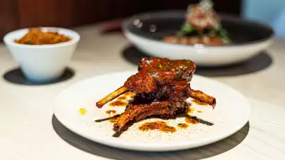 BBQ Lamb cutlets with Ma&rsquo;s Benachin rice