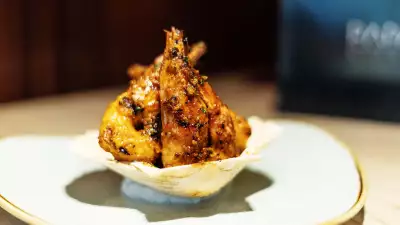 PAPA L&rsquo;s Grilled king tiger prawns