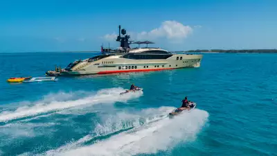 DB9 superyacht for charter