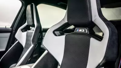 The BMW M3 Competition Saloon &ndash; interiors