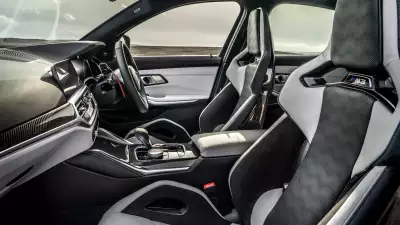 The BMW M3 Competition Saloon &ndash; interiors
