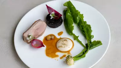 Food at Above at Hide