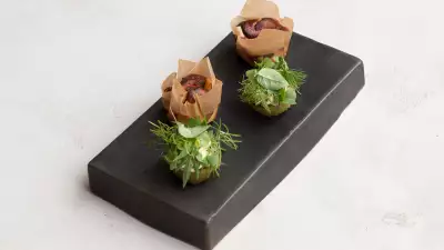 Food at Above at Hide