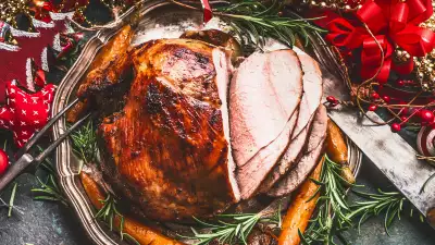 Tom Hixson's Christmas ham