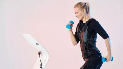 Woman taking part in an Exerceo Training session