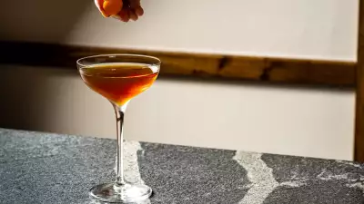 A cocktail at Publiq cocktail bar in Kensington