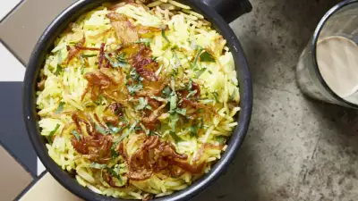 Vegetarian biryani at Dishoom
