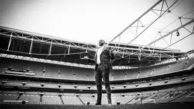 Tyson Fury at Wembley Stadium