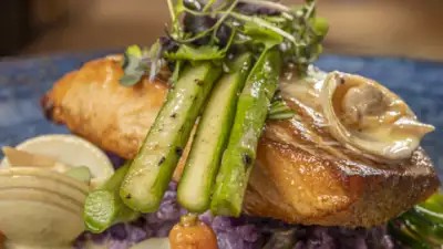 Food at The Black Forge Inn
