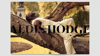 Aldis Hodge for Square Mile magazine