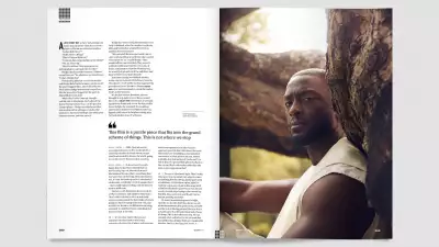 Aldis Hodge for Square Mile magazine