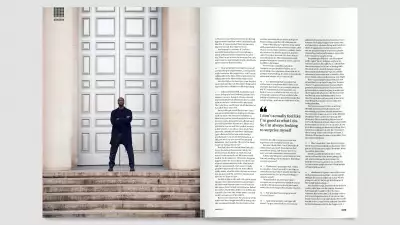 Aldis Hodge for Square Mile magazine