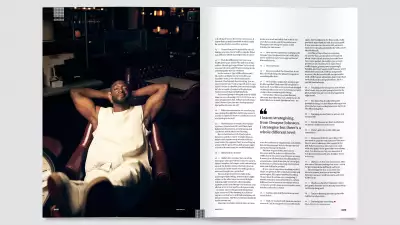 Aldis Hodge for Square Mile magazine