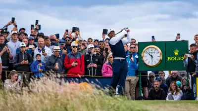 Rolex testimonee Tiger Woods at The 150th Open Championship