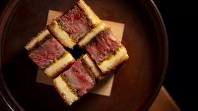 Taka Marylebone &ndash; A5 Wagyu Katsu Sando