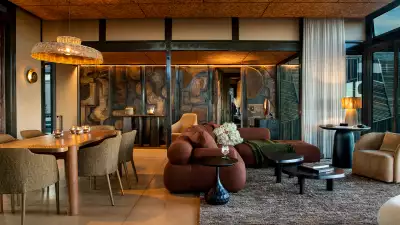 Inside Loapi Camp, Tswalu Game Reserve, southern Kalahari, South Africa