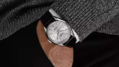 Grand Seiko Birch Bark Titanium Hi-Beat SLGW003 watch