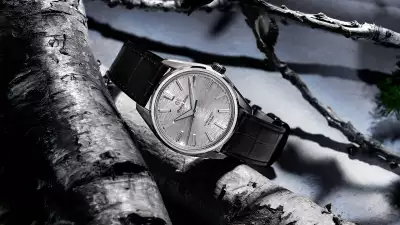 Grand Seiko Birch Bark Titanium Hi-Beat SLGW003 watch