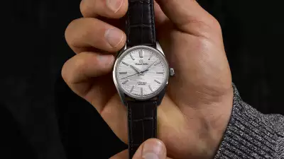 Grand Seiko Birch Bark Titanium Hi-Beat SLGW003 watch