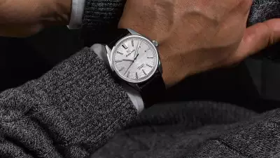 Grand Seiko Birch Bark Titanium Hi-Beat SLGW003 watch