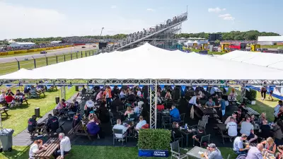 Octane Terrace hospitality, British Grand Prix 2024