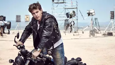 Austin Butler wearing Breitling