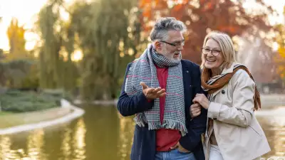 Middle-age couple