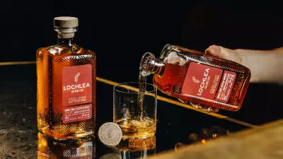 Lochlea Red Wine Cask whisky duo
